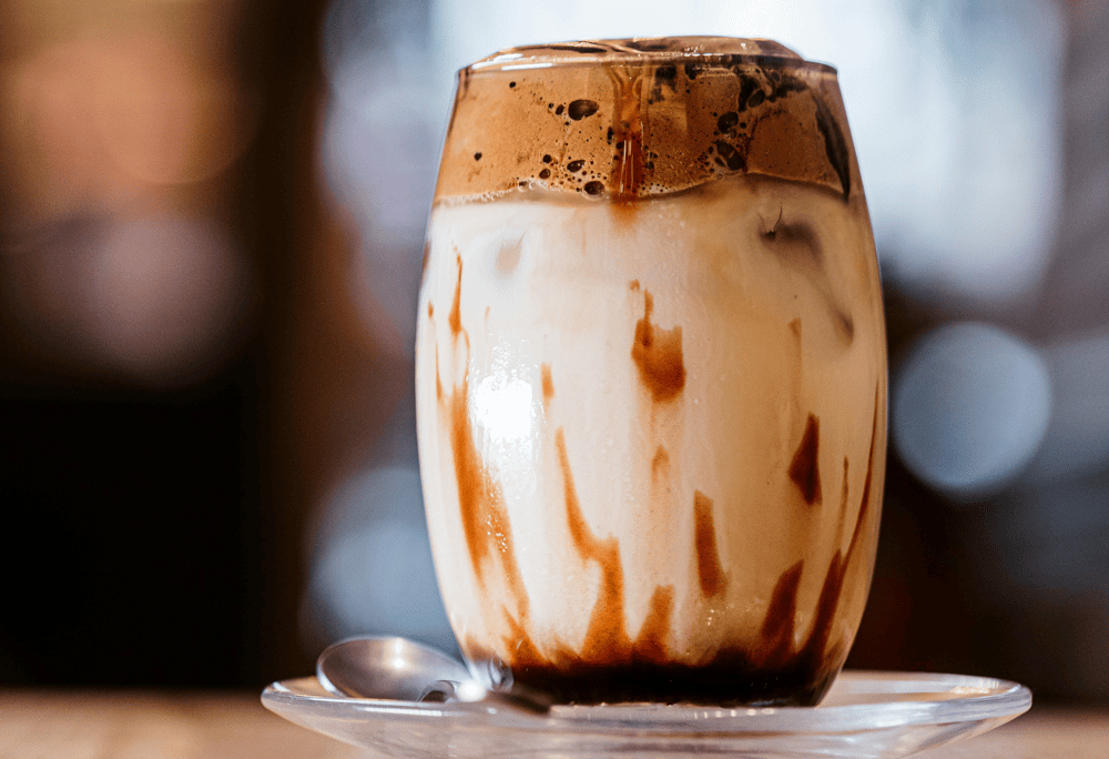 Yogurt coffee in Vietnam combines creamy yogurt with bold coffee for a tangy and refreshing surprise (Source: Canva)